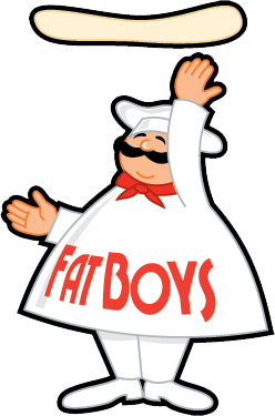 Fat Boys Flipping Pizza